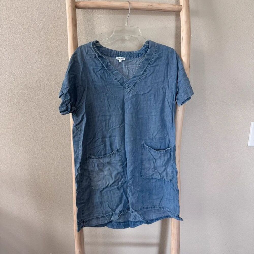 Splendid Lauren Indigo Dress Casual Sack Dress Small